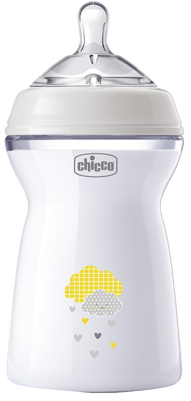 CHICCO BIBERON NAT FEEL PP 6M+ 330 ML UNISEX - Farmacia De Pasquale