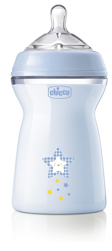 CHICCO BIBERON NAT FEEL PP 6M+ 330 ML BIMBO - Farmacia De Pasquale