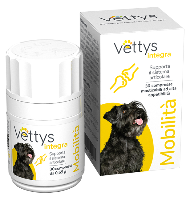 VETTYS INTEGRA MOBILITA' CANE 30 COMPRESSE MASTICABILI - Farmacia De Pasquale