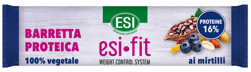 ESI FIT BARRETTA PROTEICA MIRTILLI 40 G - Farmacia De Pasquale