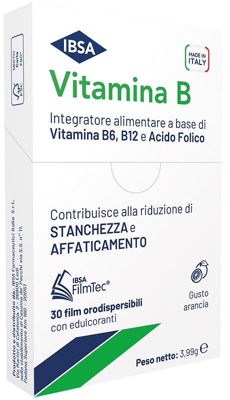 VITAMINA B IBSA 30 FILM ORALI - Farmacia De Pasquale