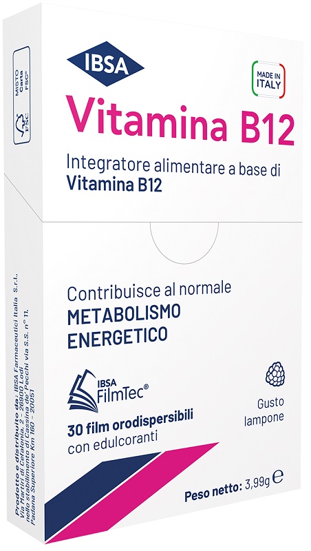 VITAMINA B12 IBSA 30 FILM ORALI - Farmacia De Pasquale