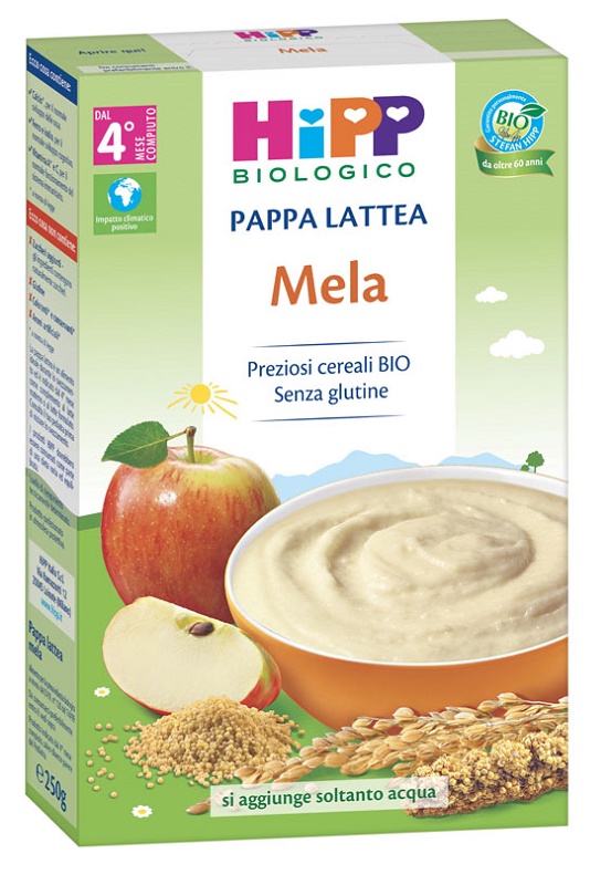HIPP BIO PAPPA LATTEA MELA 250 G - Farmacia De Pasquale