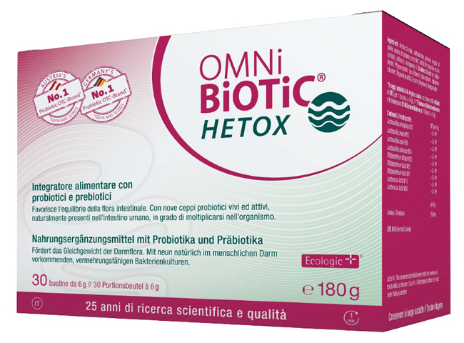OMNI BIOTIC HETOX 30 BUSTINE DA 6 G - Farmacia De Pasquale