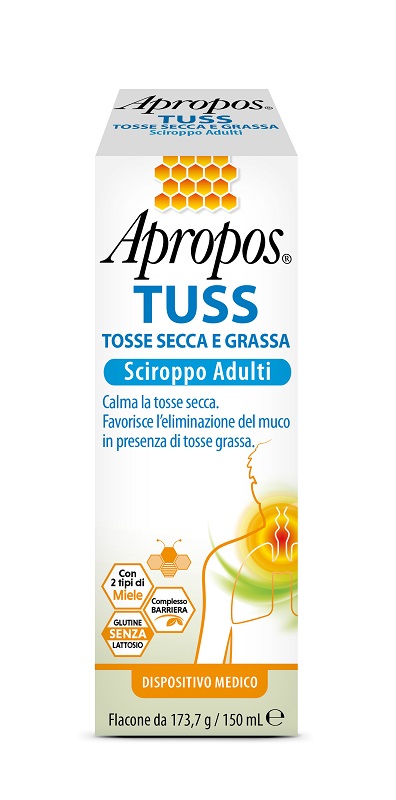 APROPOS TUSS SCIROPPO ADULTI 150 ML - Farmacia De Pasquale