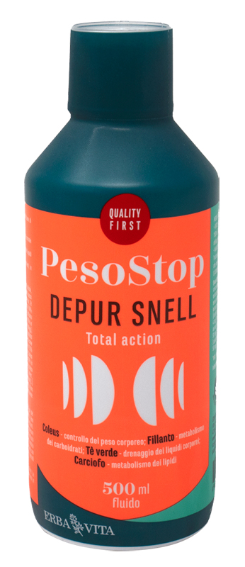 PESO STOP DEPUR SNELL 500 ML - Farmacia De Pasquale