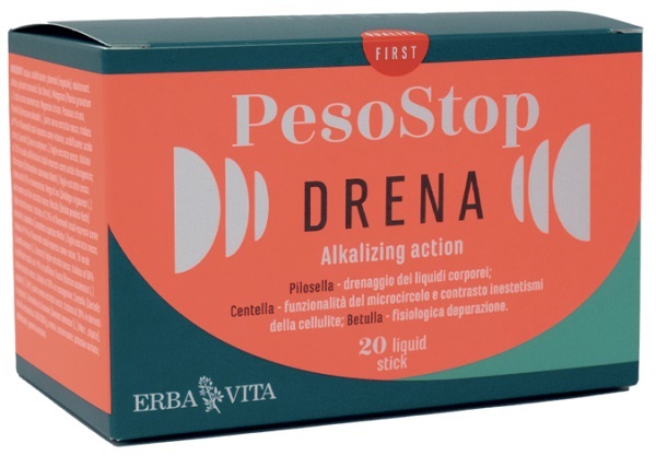PESO STOP DRENA STICK 20 STICK 15 ML - Farmacia De Pasquale
