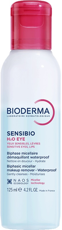 SENSIBIO H2O EYE STRUCCANTE MICELLARE BIFASICO 125 ML - Farmacia De Pasquale