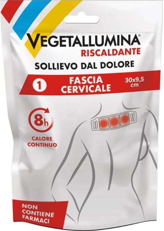 VEGETALLUMINA FASCIA CERVICALE RISCALDANTE 1 PEZZO - Farmacia De Pasquale
