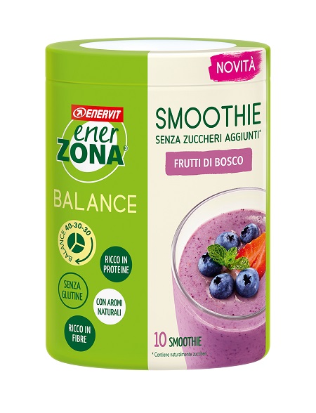 ENERZONA SMOOTHIE FRUTTI DI BOSCO 300 G - Farmacia De Pasquale