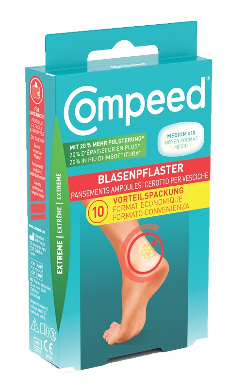 CEROTTI COMPEED PER VESCICHE MEDIO EXTREME 10 PEZZI - Farmacia De Pasquale