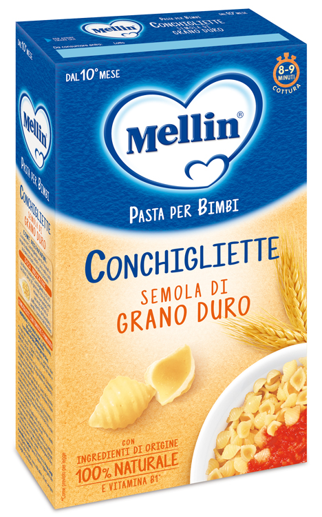 MELLIN CONCHIGLIETTE 100% GRANO DURO 280 G - Farmacia De Pasquale