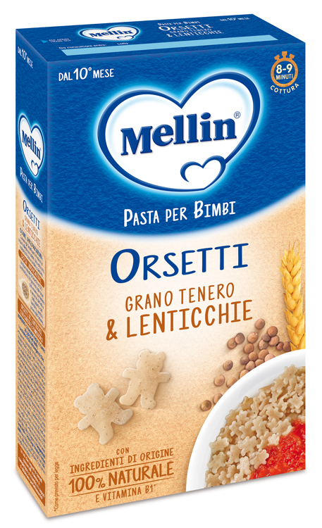 MELLIN ORSETTI CON LENTICCHIE 280 G - Farmacia De Pasquale