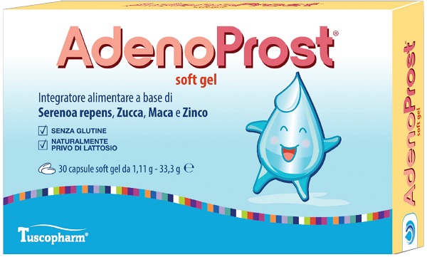 ADENOPROST 30 CAPSULE SOFT GEL - Farmacia De Pasquale