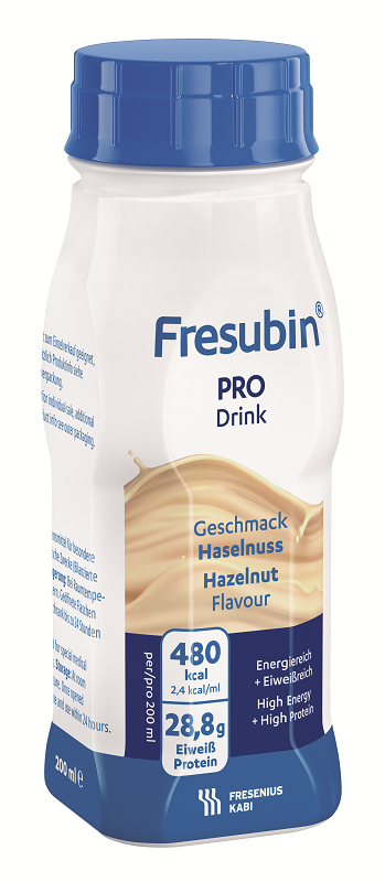 FRESUBIN PRO DRINK NOCCIOLA 4 FLACONI X 200 ML - Farmacia De Pasquale