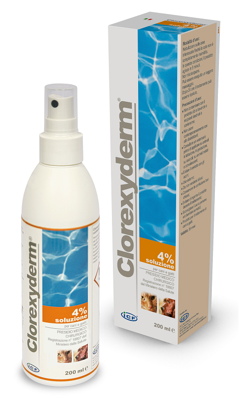 CLOREXYDERM SOLUZIONE 4% 200 ML - Farmacia De Pasquale