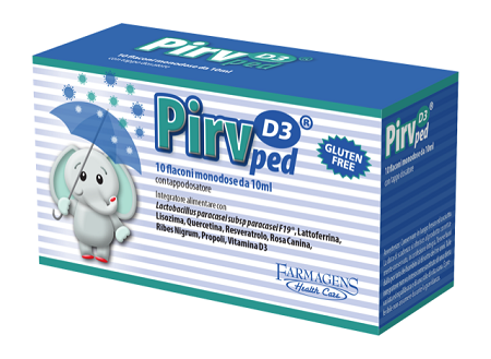 PIRV D3 PED 10 FLACONI MONODOSE - Farmacia De Pasquale