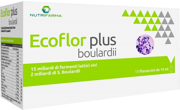 ECOFLOR PLUS BOULARDII 10 FLACONCINI - Farmacia De Pasquale