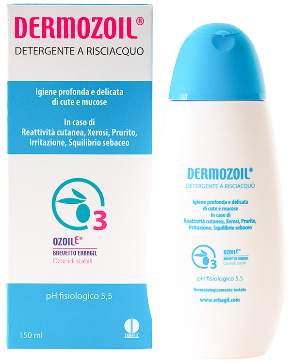 DERMOZOIL DETERGENTE A RISCIACQUO 150 ML - Farmacia De Pasquale