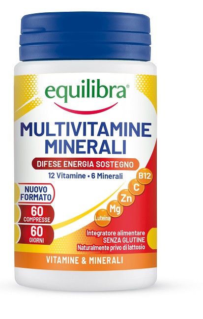 EQUILIBRA MULTIVITAMINE E MINERALI 60 COMPRESSE - Farmacia De Pasquale