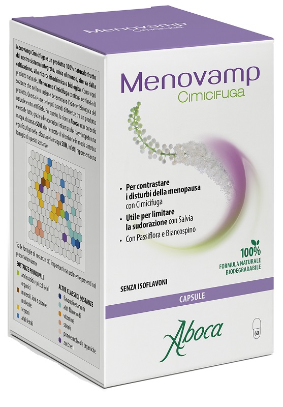 MENOVAMP CIMICIFUGA 60 CAPSULE - Farmacia De Pasquale