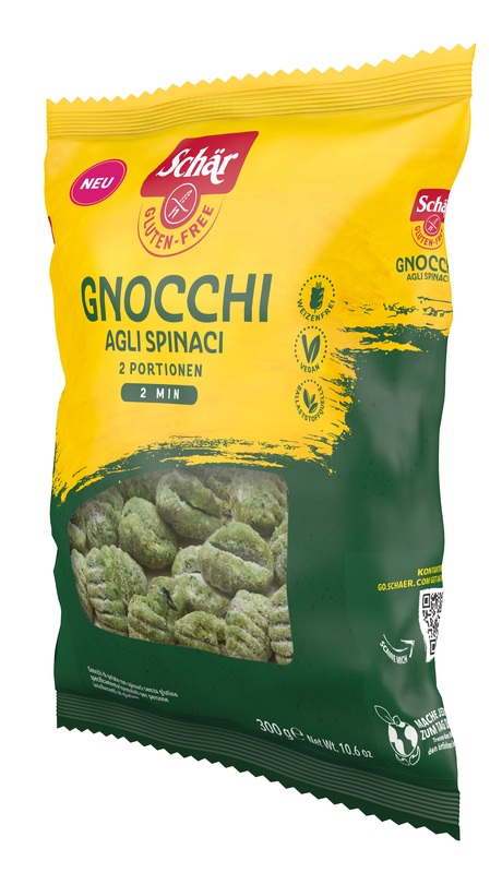 SCHAR GNOCCHI DI PATATE AGLI SPINACI 300 G - Farmacia De Pasquale