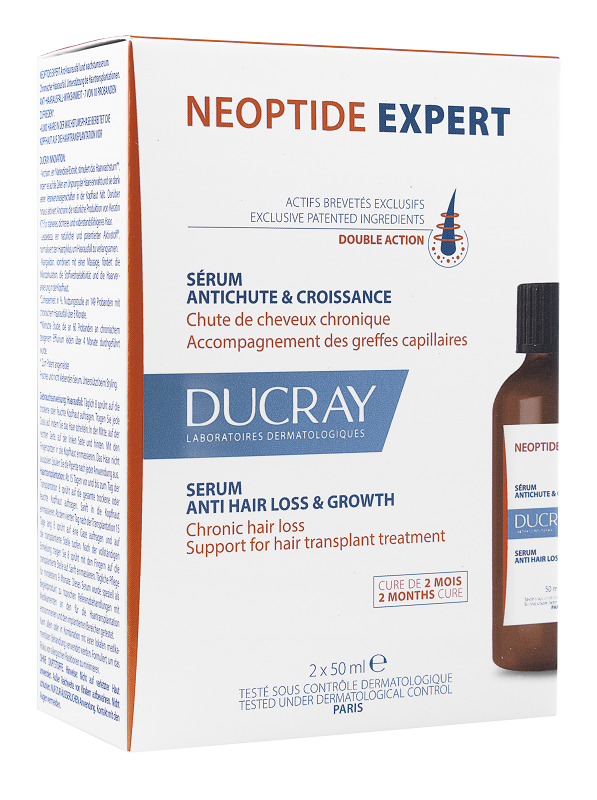 DUCRAY NEOPTIDE EXPERT SIERO ANTICADUTA 2 PEZZI DA 50 ML - Farmacia De Pasquale