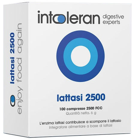 INTOLERAN LATTASI 2500 100 COMPRESSE - Farmacia De Pasquale