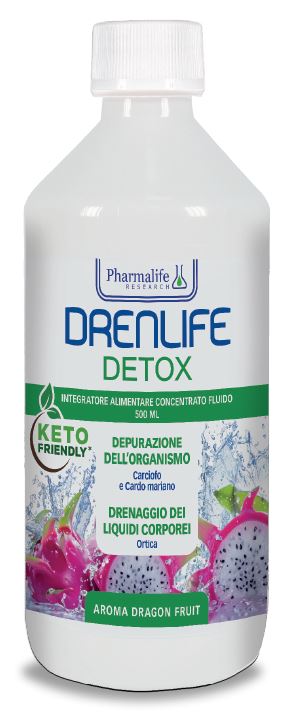 DRENLIFE DETOX DRAGON FRUIT 500 ML - Farmacia De Pasquale