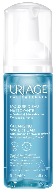 URIAGE MOUSSE D'EAU NETTOYANTE 150 ML - Farmacia De Pasquale