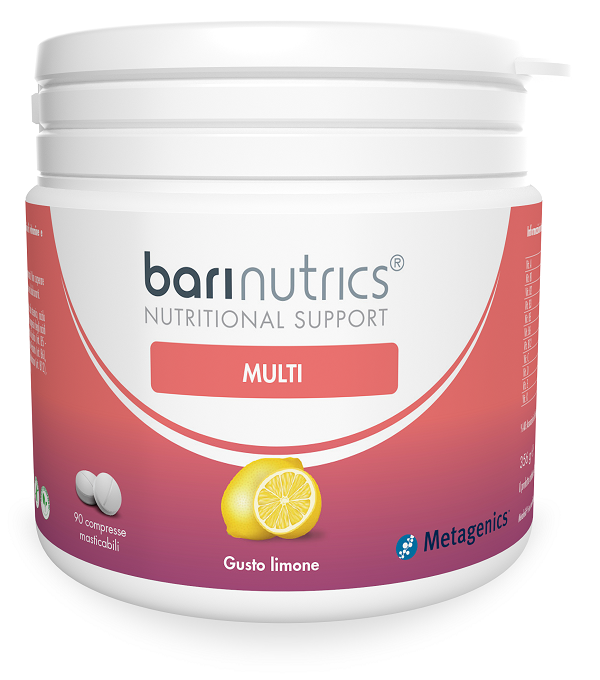 BARINUTRICS MULTI LIMONE 90 COMPRESSE MASTICABILI - Farmacia De Pasquale