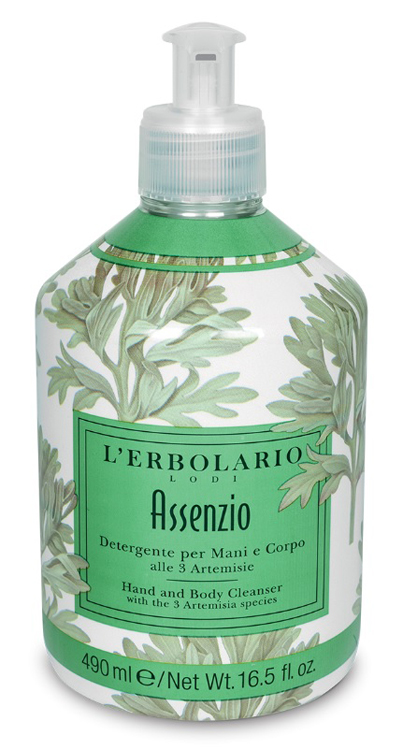 ASSENZIO FOGLIE DETERGENTE PER MANI E CORPO 490 ML EDIZIONE LIMITATA - Farmacia De Pasquale