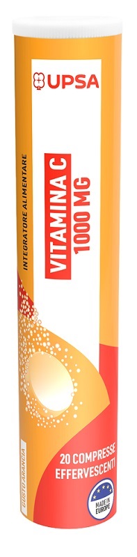 UPSA VITALITY VITAMINA C 1000 MG 20 COMPRESSE EFFERVESCENTI - Farmacia De Pasquale