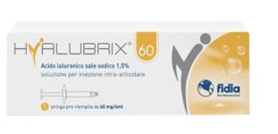 SIRINGA INTRA-ARTICOLARE HYALUBRIX 60 ACIDO IALURONICO 1,5% 60 MG 4 ML - Farmacia De Pasquale