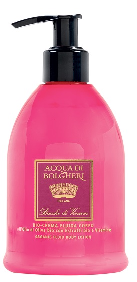 ACQUA DI BOLGHERI BIO CREMA FLUIDA CORPO BACCHE DI VINUM 300 ML - Farmacia De Pasquale