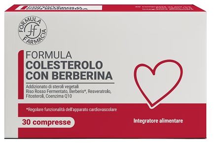 FORMULA COLESTEROLO CON BERBERINA 30 COMPRESSE - Farmacia De Pasquale