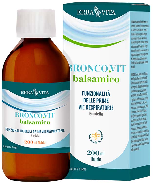 BRONCOVIT FLUIDO BALSAMICO 200 ML - Farmacia De Pasquale