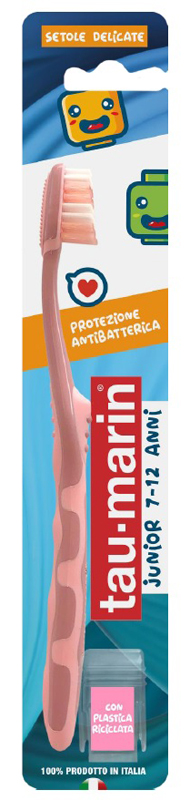 TAU MARIN SPAZZOLINO JUNIOR ANTIBATTERICO 7-12 ANNI - Farmacia De Pasquale