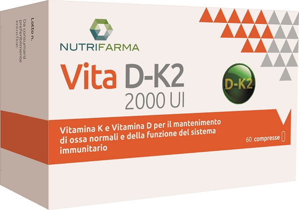 VITA D-K2 60 COMPRESSE - Farmacia De Pasquale