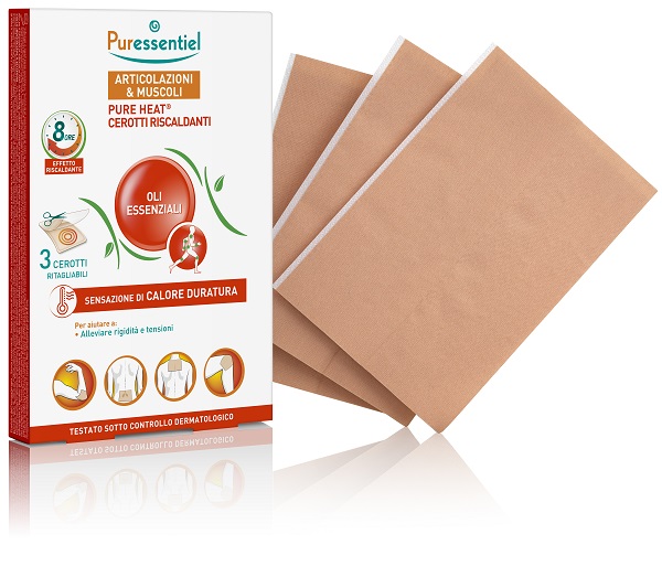 PURESSENTIEL HEAT CEROTTI 3 PEZZI - Farmacia De Pasquale