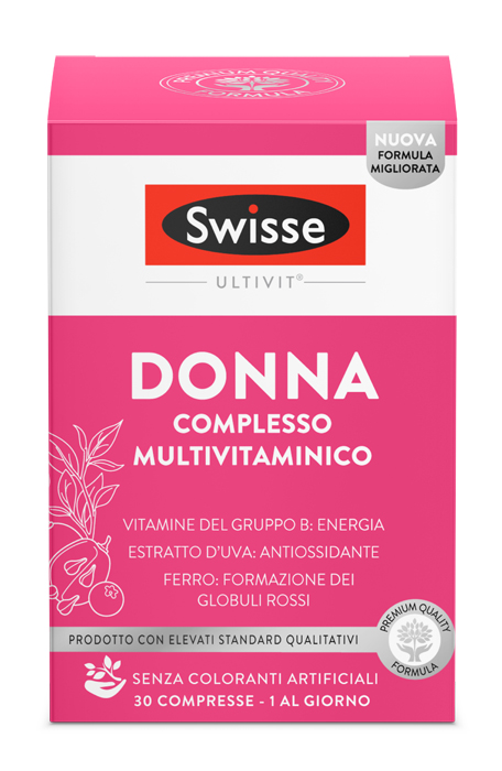 SWISSE MULTIVITAMINICO DONNA 30 COMPRESSE - Farmacia De Pasquale