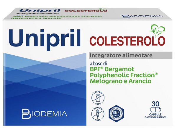 UNIPRIL COLESTEROLO 30 CAPSULE GASTRORESISTENTI - Farmacia De Pasquale