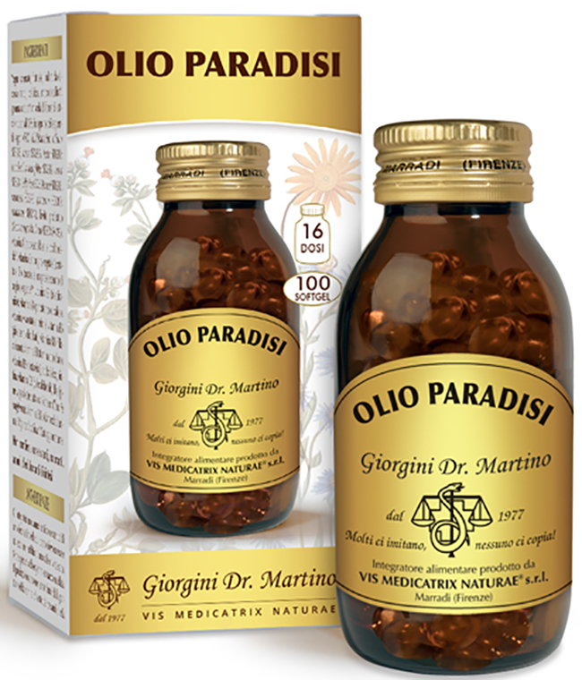 OLIO PARADISI 100 SOFTGEL - Farmacia De Pasquale