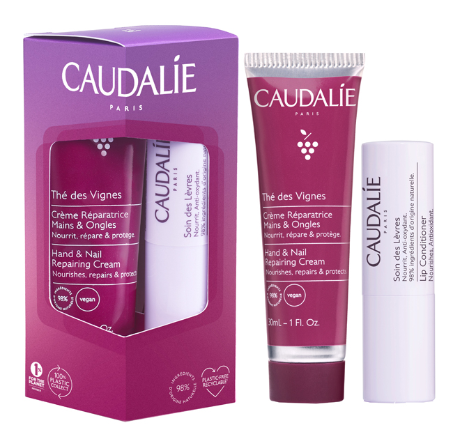 THE DES VIGNES DUO MANI&LABRA 2022 CREMA 30 ML + STICK 4,5 G - Farmacia De Pasquale