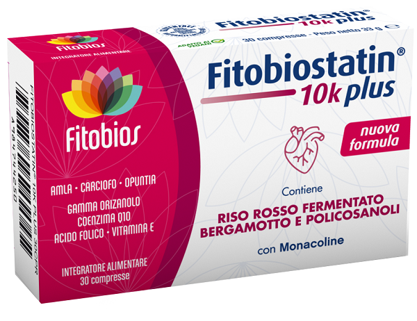 FITOBIOSTATIN 10K PLUS 30 COMPRESSE - Farmacia De Pasquale