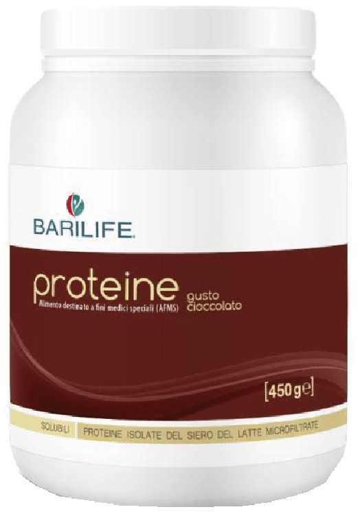 BARILIFE PROTEINE CIOCCOLATO 450 G - Farmacia De Pasquale