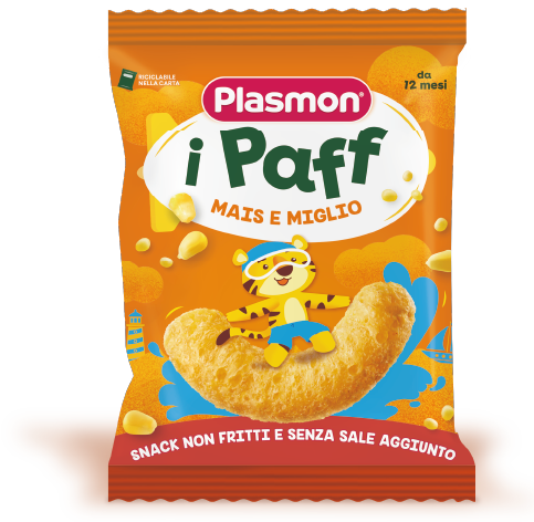 PLASMON PAFF MAIS MIGLIO 8M+ 15 G - Farmacia De Pasquale