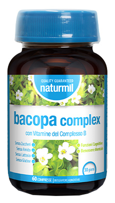 NATURMIL BACOPA COMPLEX 60 COMPRESSE - Farmacia De Pasquale
