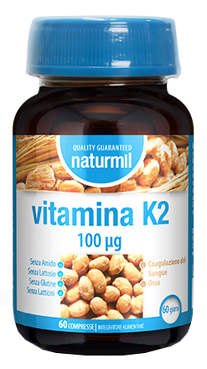 NATURMIL VITAMINA K2 100 MCG 60 COMPRESSE DA 0,67 G - Farmacia De Pasquale