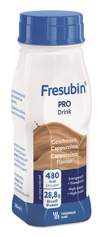 FRESUBIN PRO DRINK CAPPUCCINO 4 FLACONI X 200 ML - Farmacia De Pasquale